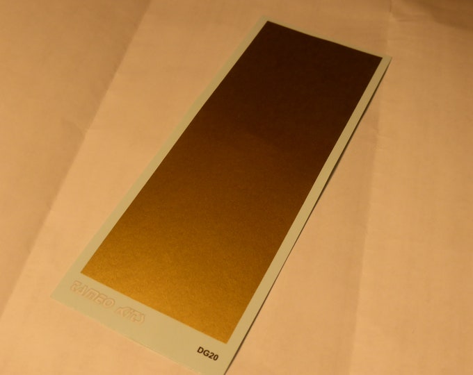 gold decal sheet mm 120x45.4 Tameo DG20