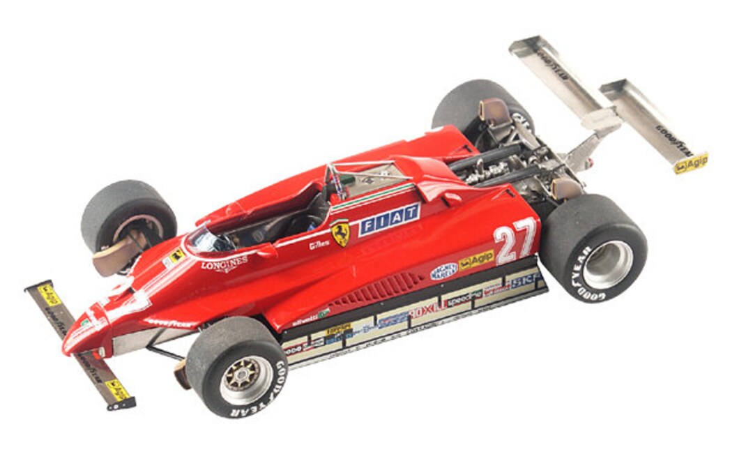 Ferrari 126 C2 F.1 GP Usa West 1982 Villeneuve or Pironi TAMEO