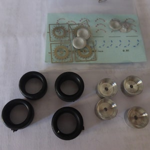 high definition 1:43 OZ wheels for BMW M3 Mercedes 190EVO2 Alfa 155 DTM93 and other racing touring cars Robustelli R80