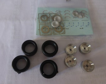 1:43 OZ wheels for BMW M3 Mercedes 190EVO2 Alfa 155 DTM93 and other racing touring cars Robustelli R80