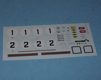 1:43 decals Ferrari 512S Sefac 1000km Monza 1970 #1/2 Madyero by Remember TK25