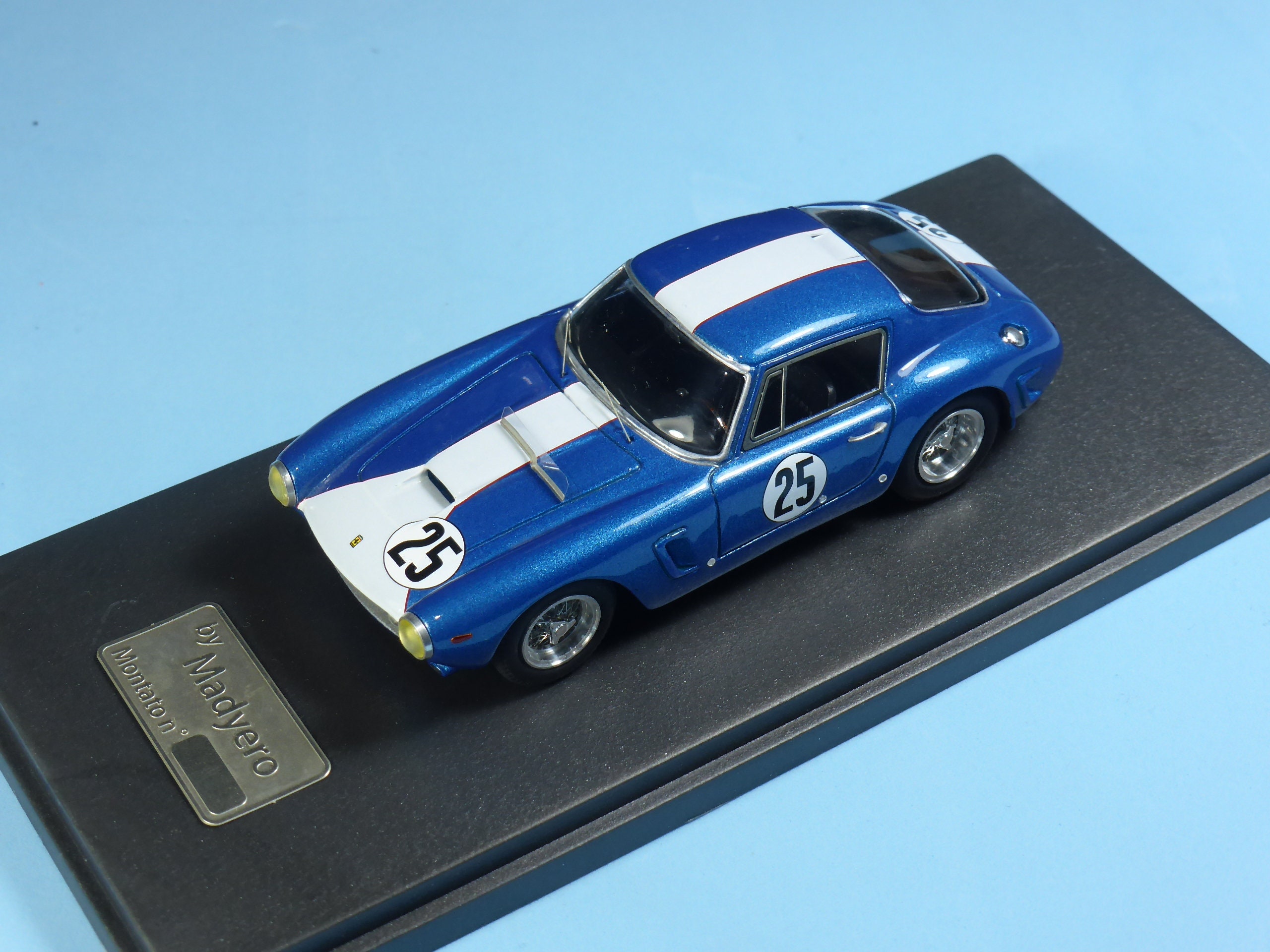 FERRARI 250 GT SPERIMENTALE PRESENTAZIONE NART 1962 METALLIC BLUE 1:43 BANG 