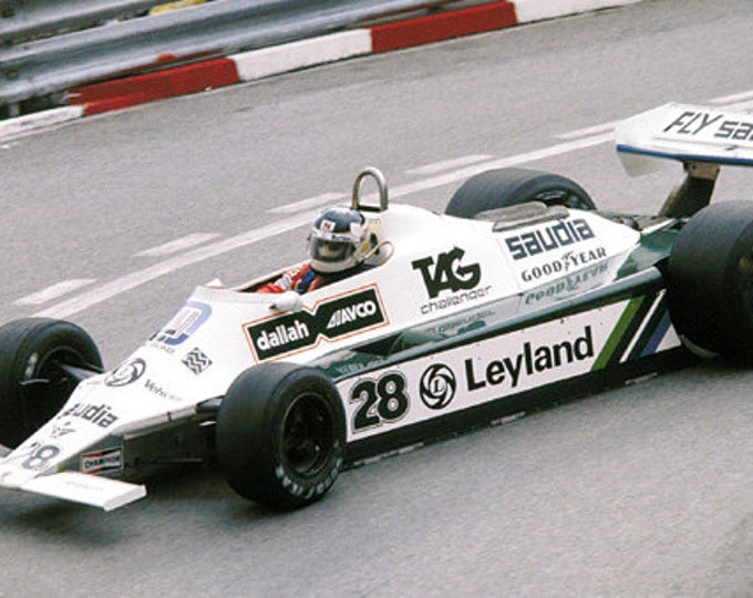 Williams - Ford Cosworth FW07B Monaco GP 1980 Jones or Reutemann TAMEO Kits SLK022 1:43 to paint and to assemble