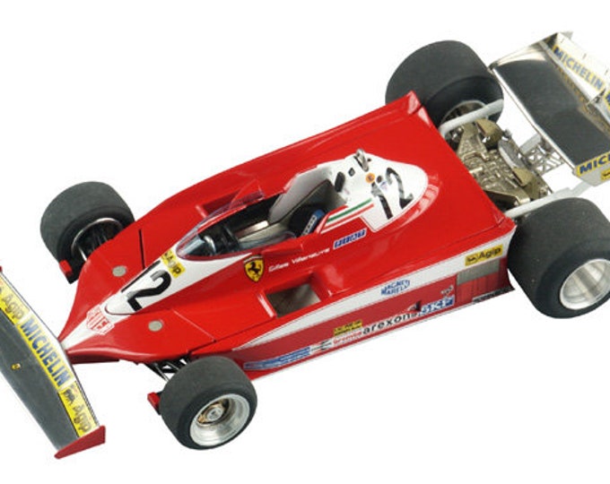 Ferrari 312 T3 F.1 Canadian GP 1978 Villeneuve or Reutemann TAMEO Kits TMK335 1:43 to paint and to assemble