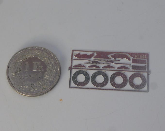 1:43 photoetched set for Fiat Punto Rally Kit car and other rally cars