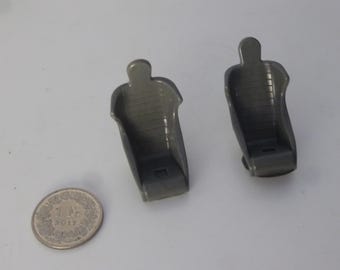 1:24 racing seats (2 pieces) for rally, sports, GT and touring cars of the 70-80s Porsche 934 935 Carrera RSR etc