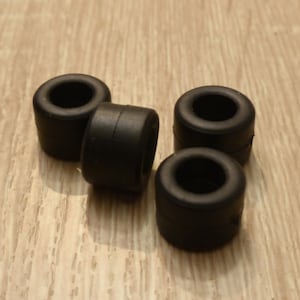 Set of 4 tires, slick // Width mm 11.00, External diameter mm 14.80, Internal diameter mm 10.25 #43512