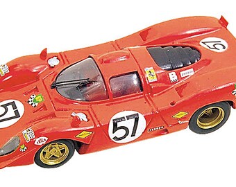 Ferrari 312 P Coupé NART Le Mans 1970 #24 Parsons/Adamowicz Tameo Kits TMK031 1:43 to paint and to assemble