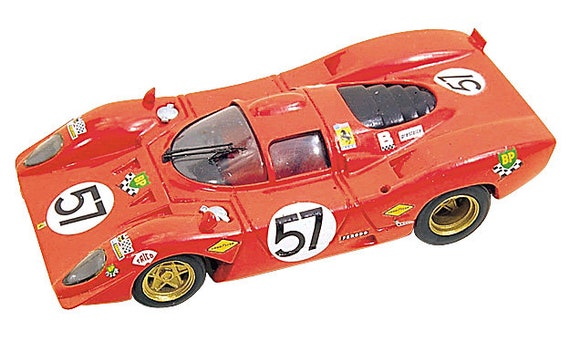 Ferrari 312 P Coupé NART Le Mans 1970 #24 Parsons/adamowicz Tameo