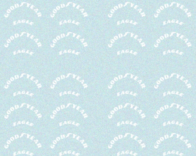 decals with G ood Y ear markings for F.1 cars of the 80s and 90s and so on 1:43 Tameo DG03