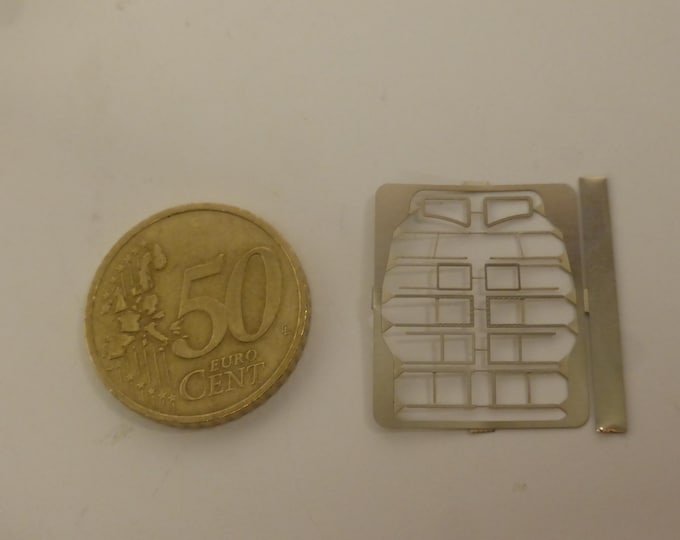 1:43 photoetched side deflectors frames for racing cars (Ferrari, Porsche 917 etc)