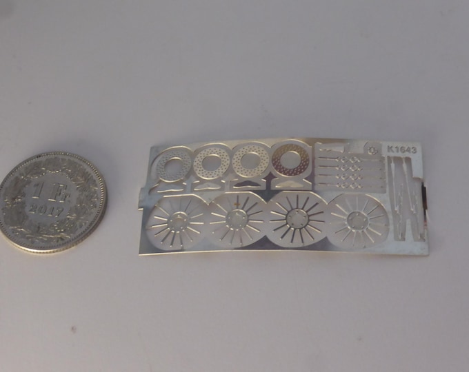 1:43 photoetched set for Citroen Xsara WRC Rally hooks, wipers, rims etc