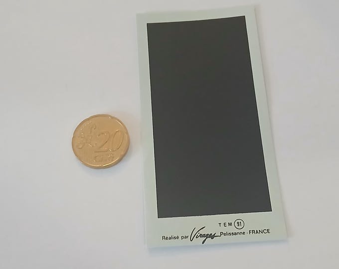 Waterslide decals gloss BLACK colour (printed area cm 8.3x4.2) Virages production TEM91