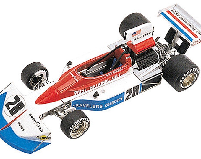 March Penske Ford Cosworth 751 F.1 German GP 1975 Donohue TAMEO Kits TMK234 1:43 to paint and to assemble