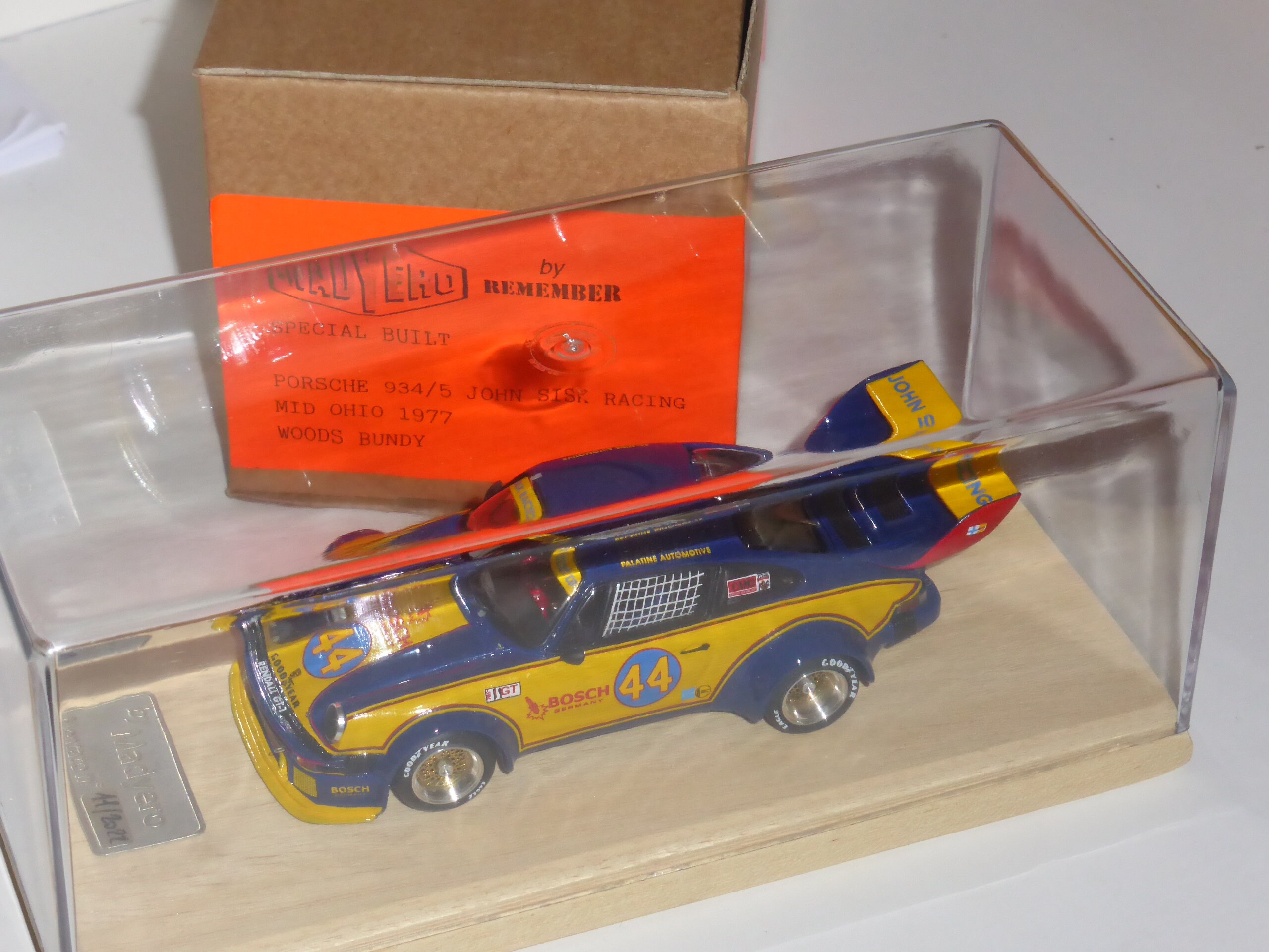 TSM 1/43 ポルシェ 934/5 IMSA ミッド-オハイオ 1977 TSM 1/43 ポルシェ 934/5 IMSA ミッド-オハイオ 1977