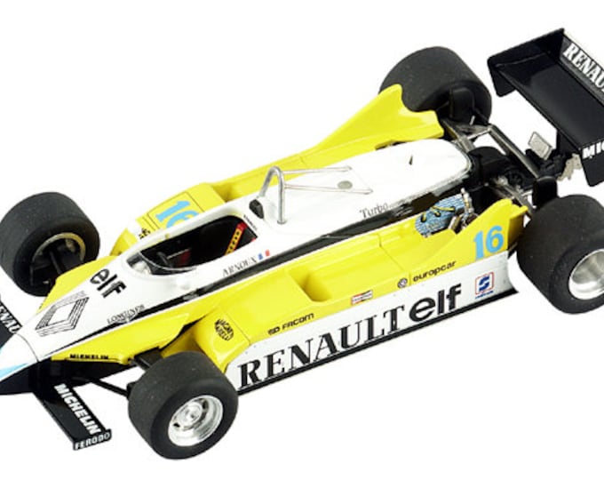 Renault RE30B Formula 1 Italian GP 1982 Prost or Arnoux TAMEO Kits TMK306 1:43 to paint and to assemble