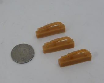 1:43 scale resin side exhausts for smaller sports, racing GT cars etc. of the 50-60-70s (pack of 3 pieces)