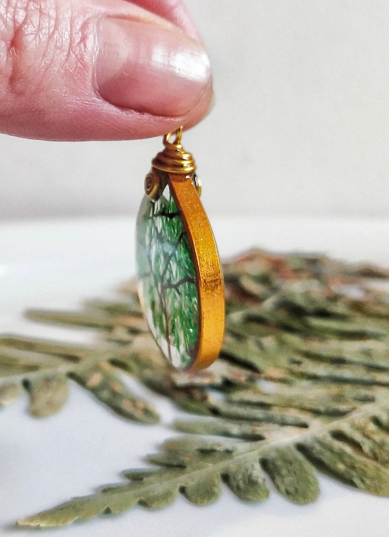 Weeping Willow Tree Necklace Weeping Willow Tree Gift ...