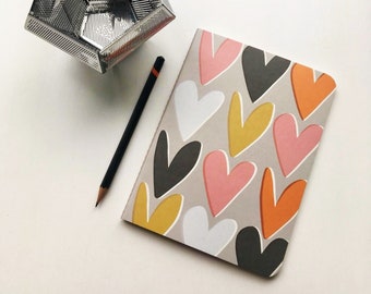 Love Heart journal notebook