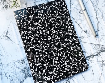 Terrazo A5 blank notebook journal