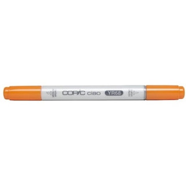 Copic Ciao brushtip markers YR orange hues Perfect for fashion, manga & anime artists