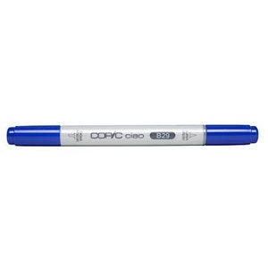 Pennarelli a punta di pennello Copic Ciao B Tonalità blu Perfetto per artisti di moda, manga e anime