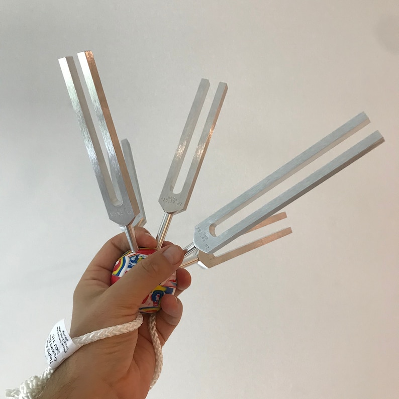 Tuning Fork Rubber Ball Holder and Striker Etsy