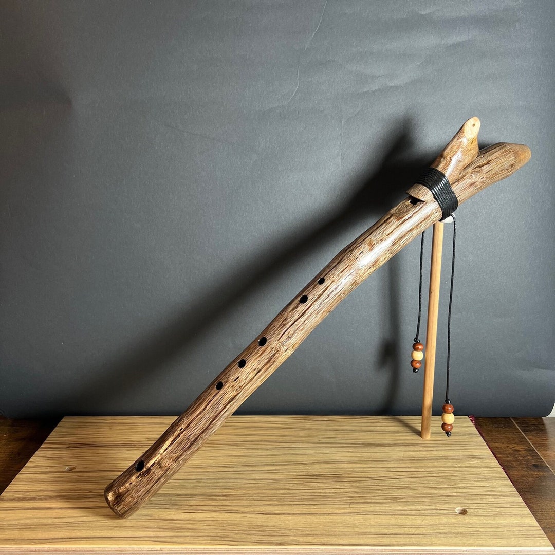 Flauta de bosque, rama de mango, pentatónica de La menor 432 htz Etsy México