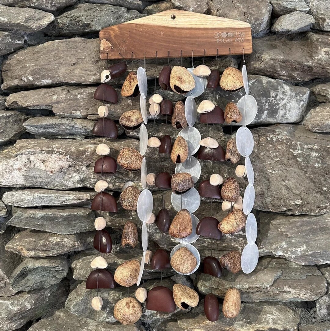 Coconut Rattle Shells Mixed Seed Rattle With Pangi, Kenari, Bendo, and Shells - Etsy