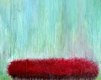 Blutige Bäume, ORIGINAL Abstrakte Acryl Malerei