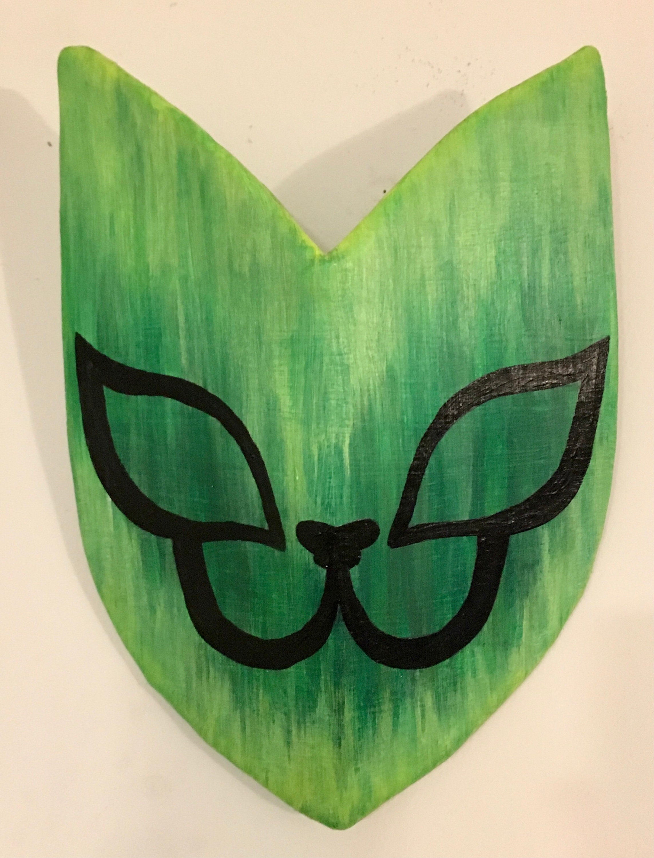 Gorillaz Noodles Cat Mask Wall Decoration Etsy