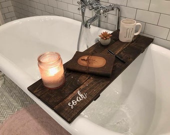 Rustic Bath Caddy