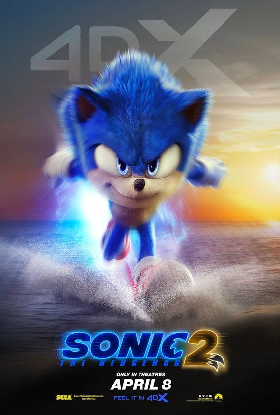 Sonic the movie - Sonic Movie - Posters and Art Prints