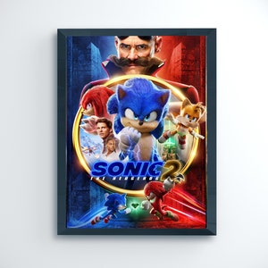 Posters do filme Sonic 3  Filmes, Poster, Desenhos