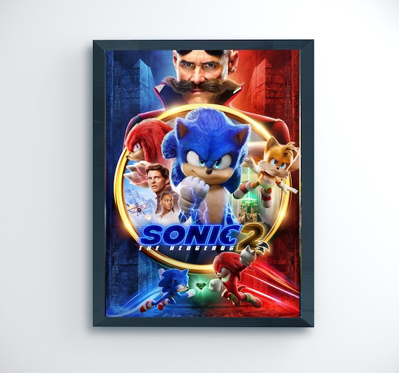 Sonic Movie 2 Poster  Hedgehog movie, Hedgehog art, Sonic heroes