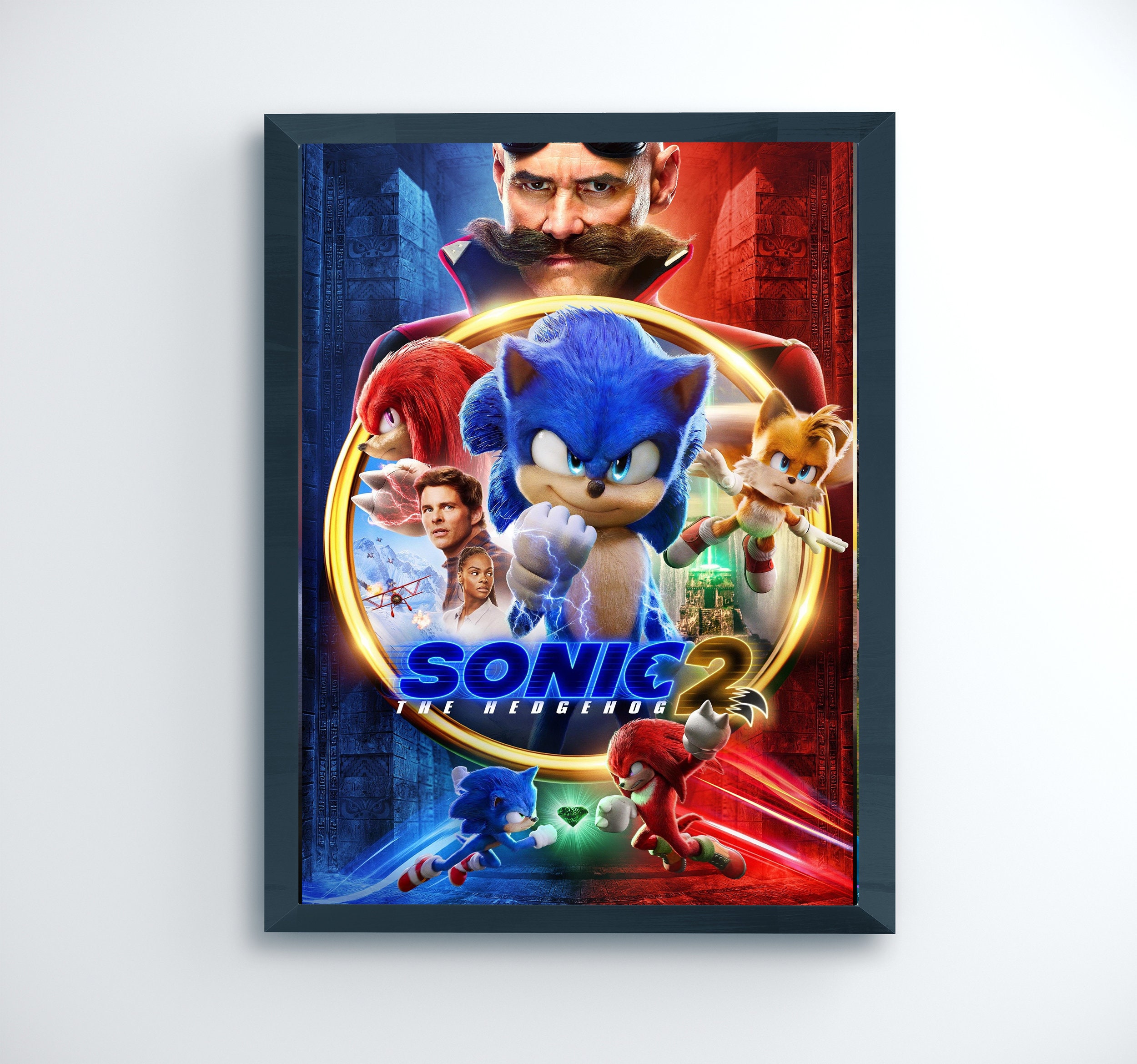 195194 SONIC HEDGEHOG CLASSIC Wall Print Poster