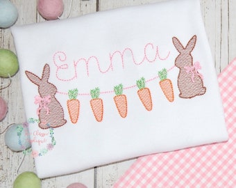 Embroidery file Happy Easter Bunny 10x10 Easter Bunny Easter Time Easter Easter Resurrection