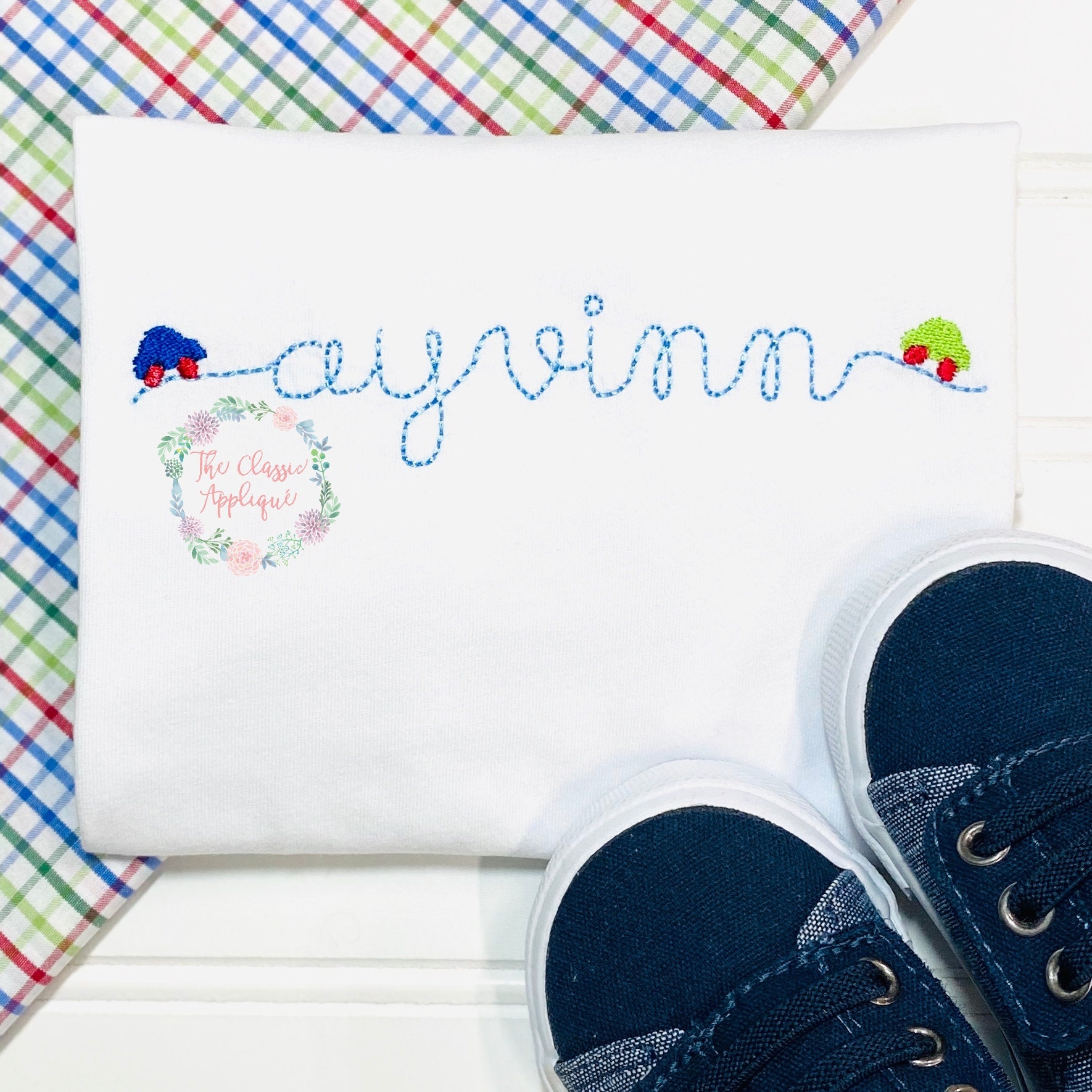 The Hank Vintage Stitch, Bean Stitch Font With Mini Fill Car Swashes ...