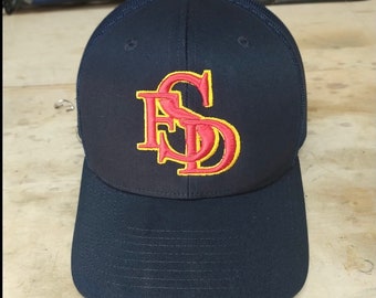 Custom SFD scramble embroidered hat