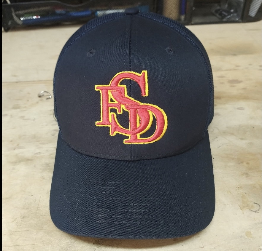 Custom SFD scramble embroidered hat