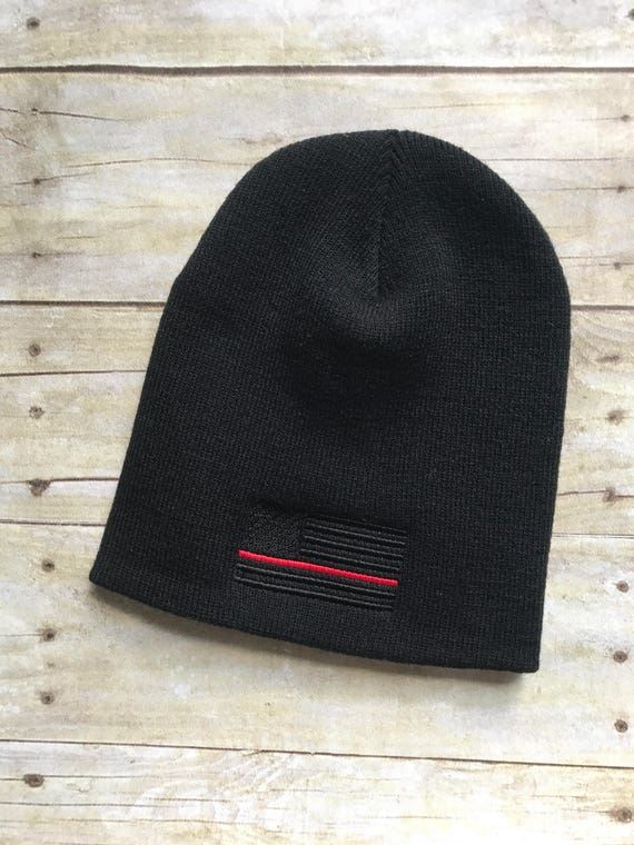Flag Beanie Firefighter Skull Cap 