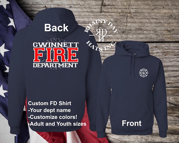 Fire department hoodies hotsell