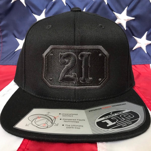 Free personalization, station passport black and off black shield fire fighter embroidered hat, firefighter gift, embroidered, custom fire
