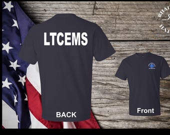 Lanier Tech EMS shirt and hoodie