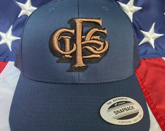Custom CCFD scramble embroidered hat