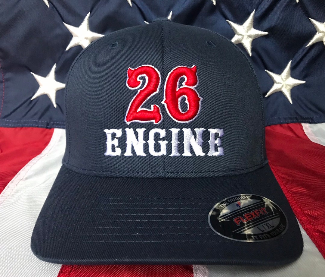 Free Personalization Any 3D Numbers Firefighter Engine Hat, Firefighter ...