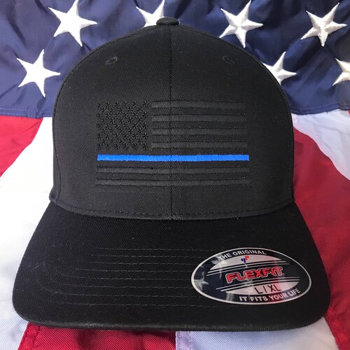 Thin Blue Line Police Officer - Etsy