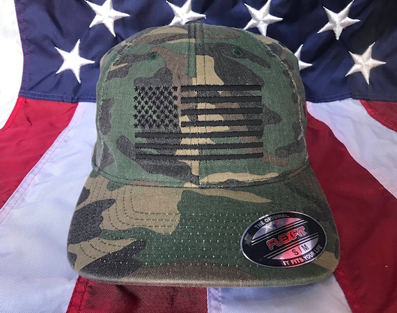 Mens Free Personalization American Flag Camo Hat - Etsy