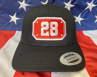 Free personalization, custom station passport block shield fire fighter embroidered hat, firefighter gift, embroidered, custom fire dept