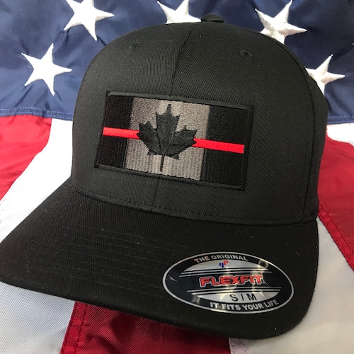 Fire Fighter Canadian Flag 